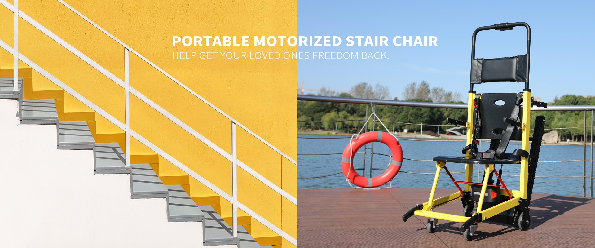 Portable Stair climbing wheelchair NF-WD01